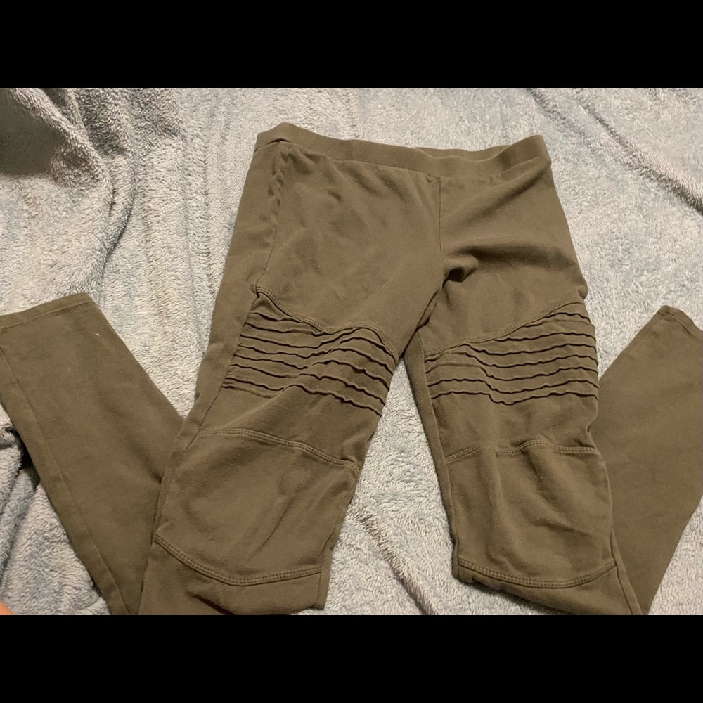 Girls ribbed legging